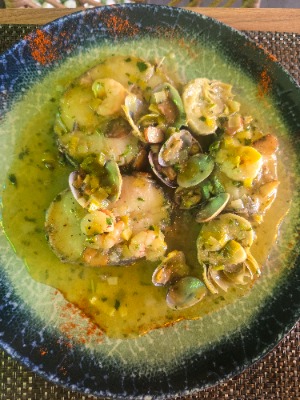 MERLUZA SALSA VERDE C/ALMEJAS